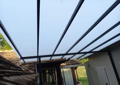 Nadstrešnica od Lexan ploča
